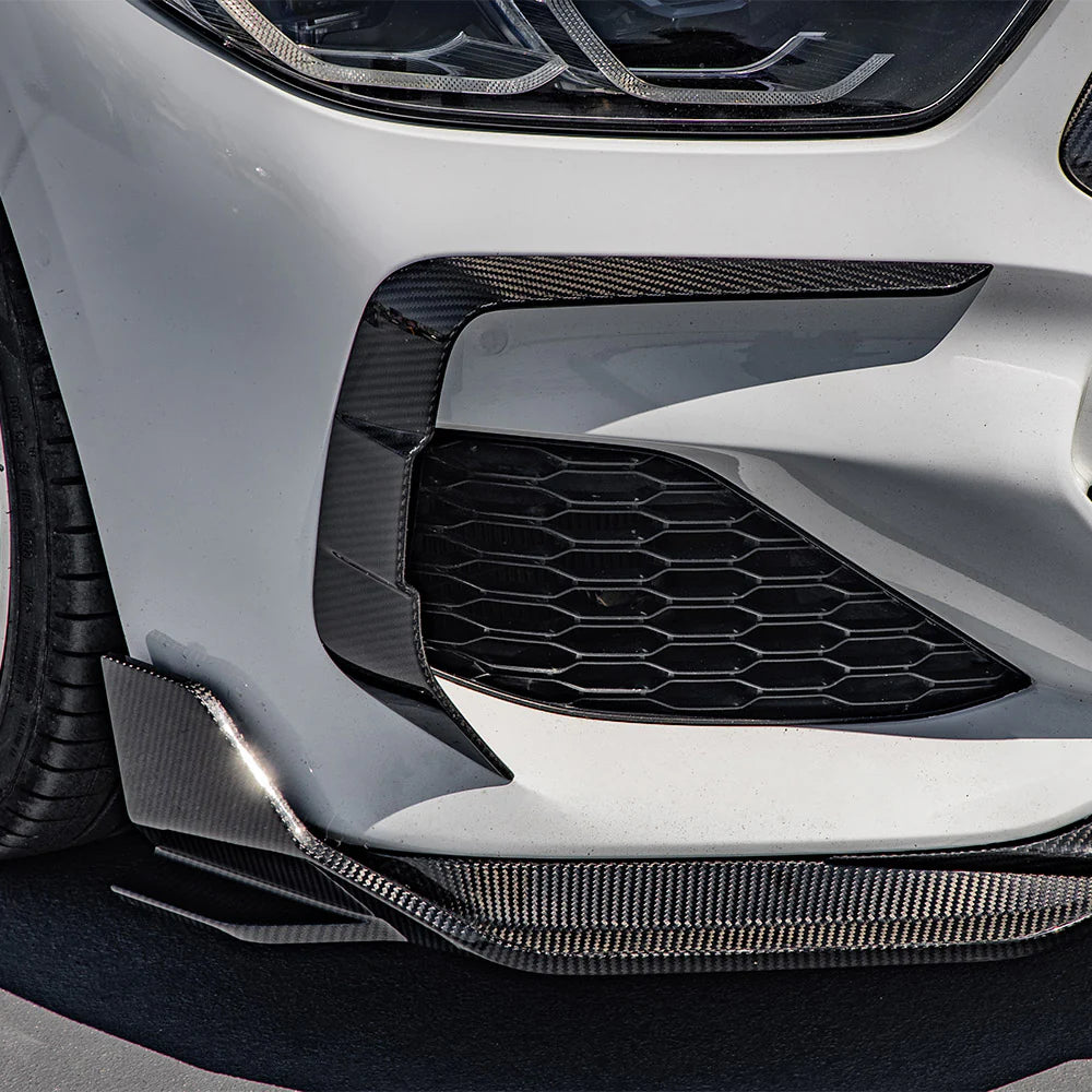 Carbon Fiber Front Vent Trim SOOQOO - BMW 8 series G14 G15 G16
