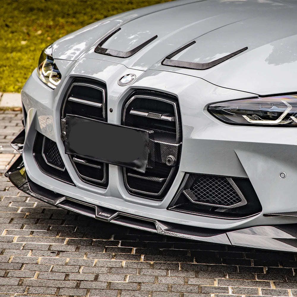Carbon Fiber SQ Front Splitter Lip V1 - BMW M3 G80 M4 G82