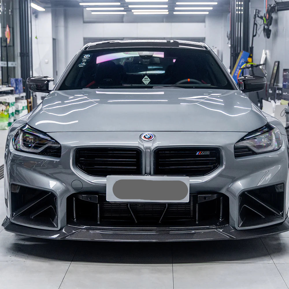 Prepreg Carbon Fiber SQ Front Splitter Lip - BMW G87 M2