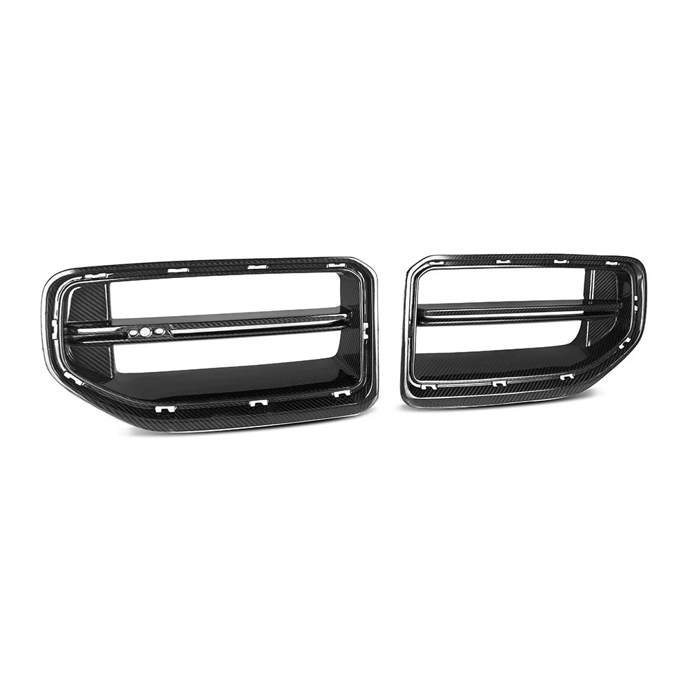 Prepreg Carbon Fiber SQ V3 Front Grille Inserts -  BMW M2 G87