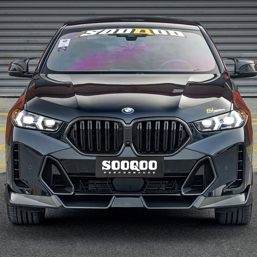 BMW X6 G06 Facelift Prepreg Carbon Fiber Front Lip