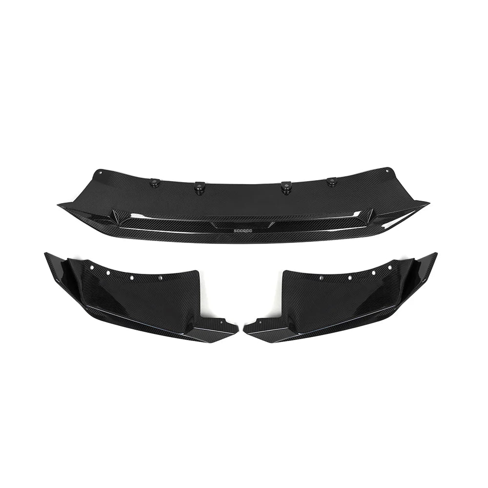 SQ Style Carbon Fiber Front Lip - BMW X5 G05 LCI M Sport
