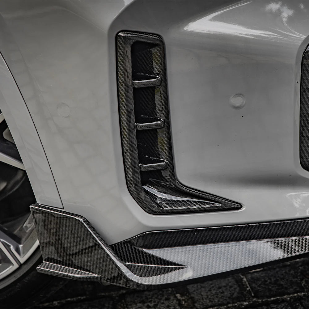 SQ Style Carbon Fiber Front Lip - BMW X5 G05 LCI M Sport