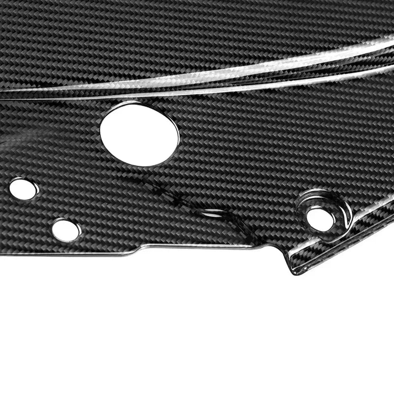 Carbon Fiber Engine Bay Headlight Cover Trim Set V2 - BMW M2 G87