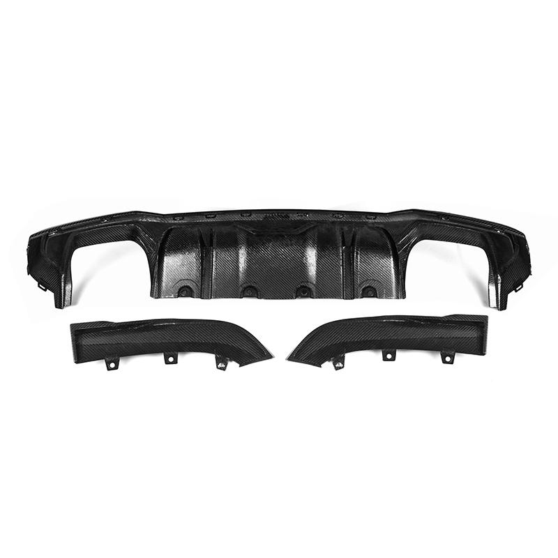 SQ Style Carbon Fiber Rear Diffuser -  BMW G22 / G23 4 Series