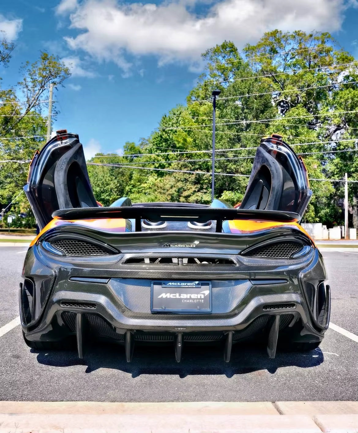 Full Carbon Fiber 600LT Conversion Body Kit for McLaren 540C / 570S / 570GT
