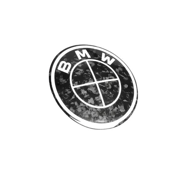 BMW Carbon Fiber roundel Emblem Cover - BMW