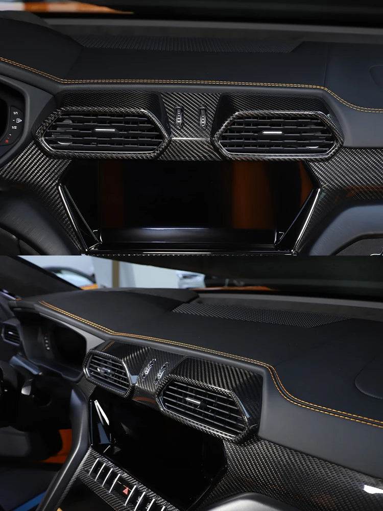 Dry Carbon Fiber AC Air Outlet Vent Cover - Lamborghini Urus