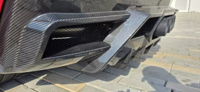 Carbon Fiber Rear Diffuser - Chevrolet Corvette C8 Z06 ZR1