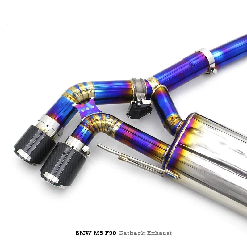 Titanium Valved Exhaust System -  BMW M5 F90 M850i M8 F92 4.4T 2018-2023