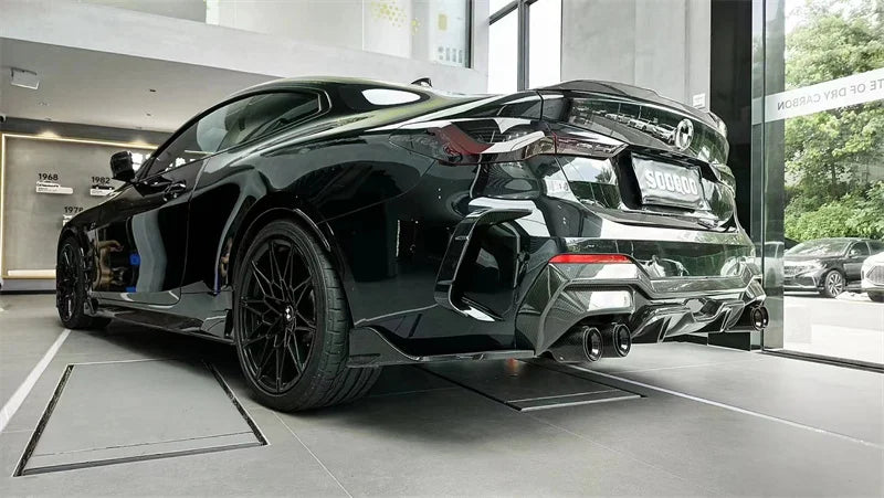 SQ Style Carbon Fiber Rear Diffuser -  BMW G22 / G23 4 Series