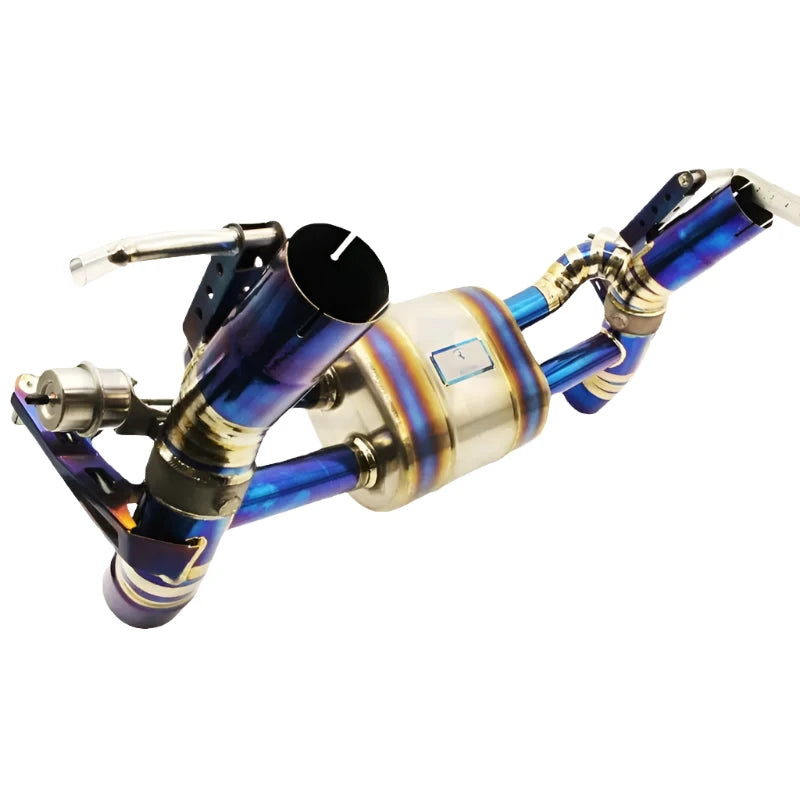 Performance X Pipe Titanium Exhaust System Catback - Ferrari 488 3.9T