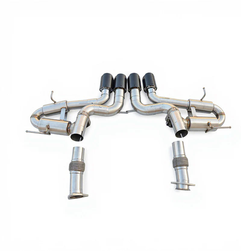 Full Valved Performance Exhaust System V2 w/ Downpipes  - Chevrolet CORVETTE C8 Z06 2019-2025