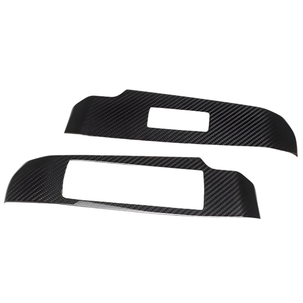 Carbon Fiber Car Interior Door Window Switch Lift Lock Panel Trim - Lexus IS IS250 IS300 IS350 2014-2020