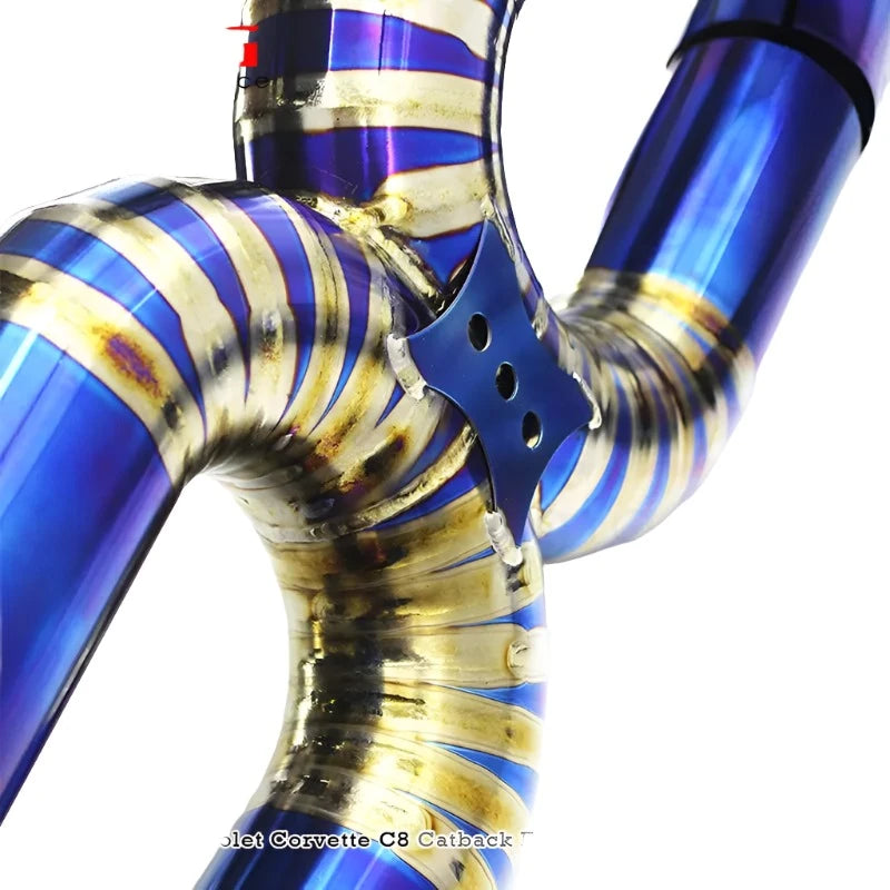 Titanium Valved Sport Exhaust System w/ Catless Front Pipes - Chevrolet Corvette C8 (2020 - 2024)