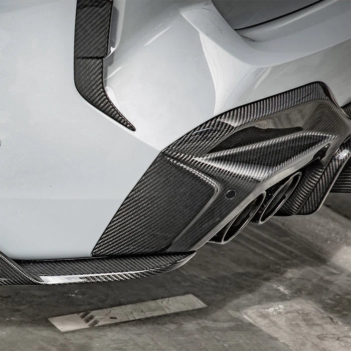 SQ Style Dry Carbon Fiber Rear Diffuser - BMW G01 X3