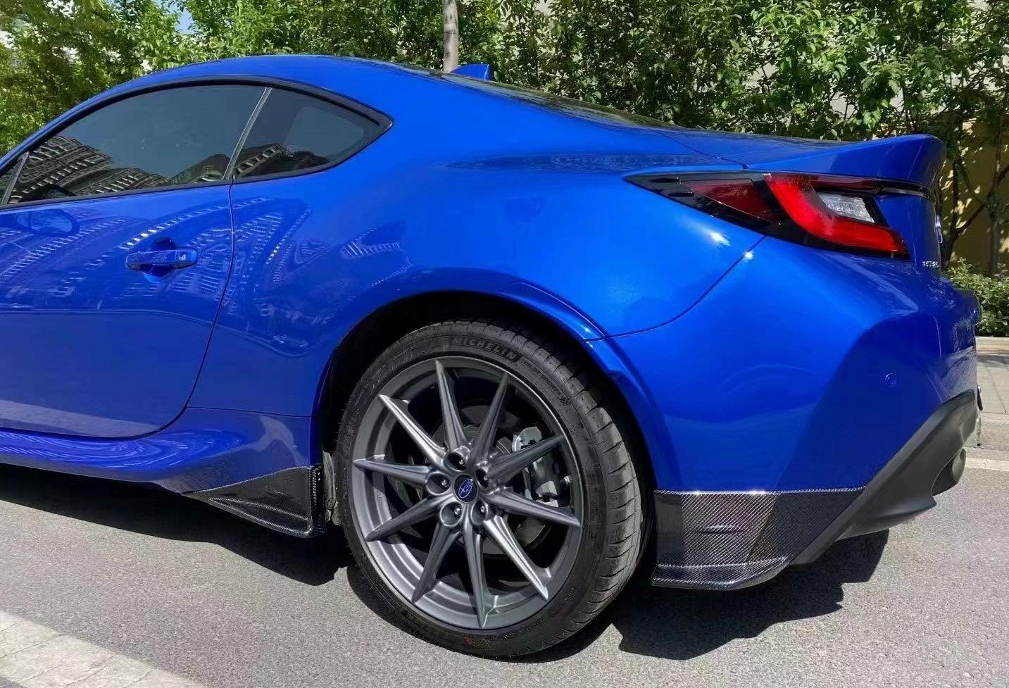Carbon Fiber Spec-STi  Rear Spats for GR86/BRZ