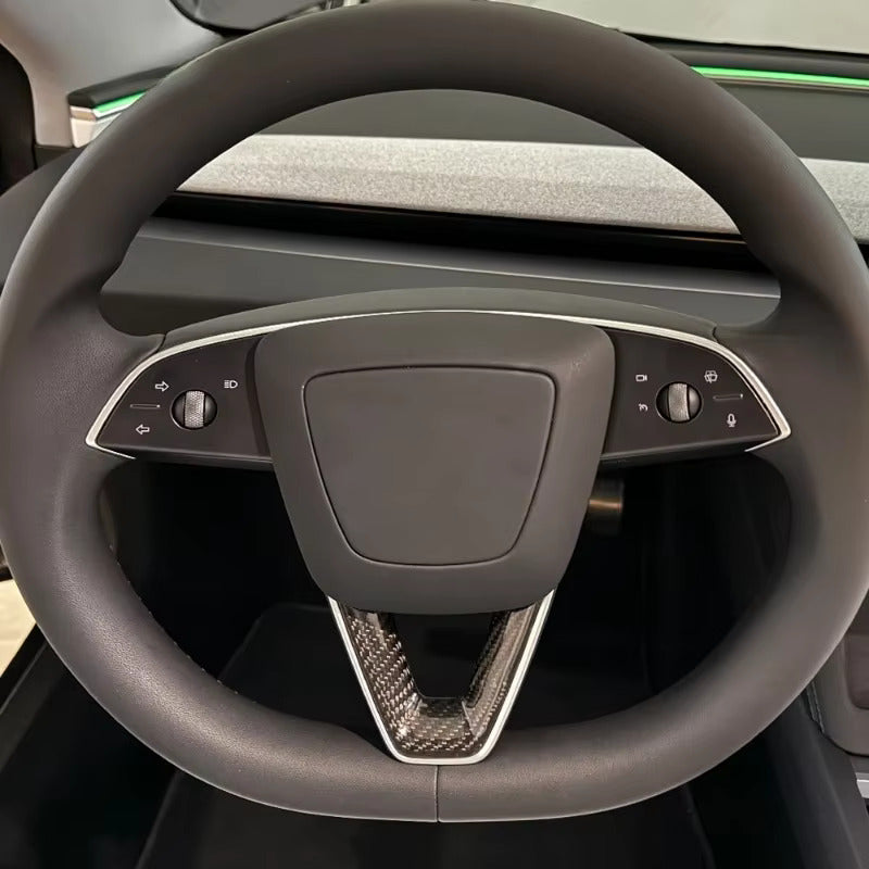 Tesla Model S Interior Carbon Fiber