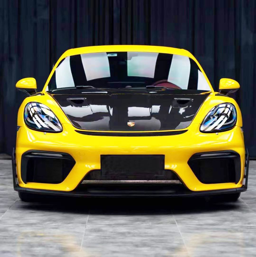 Full GT4RS Dry Carbon Fiber Body kit - Porsche 718