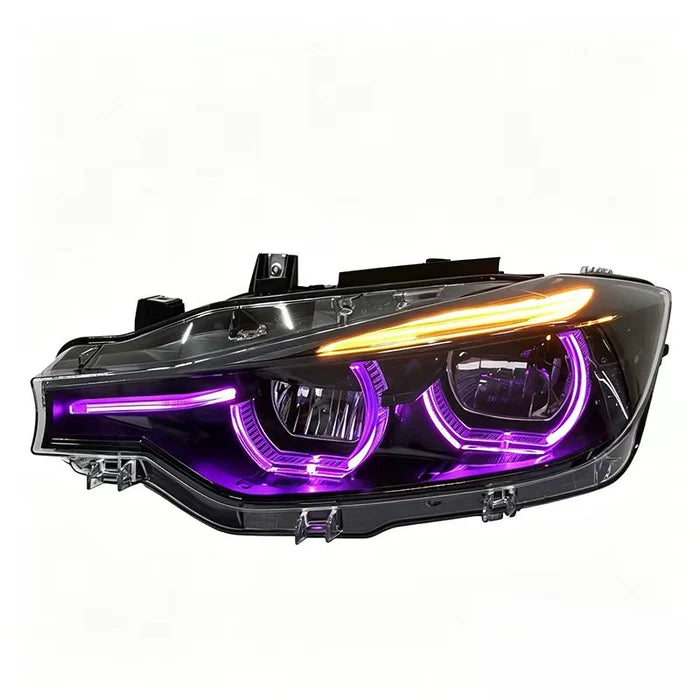 Multi-Color RGB LCI Style LED Headlights PLug n play - BMW F30 3 Series