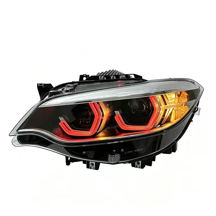 Multi-Color RGB LCI Style LED Headlights Plug n Play - BMW F87 M2/F22 2 Series