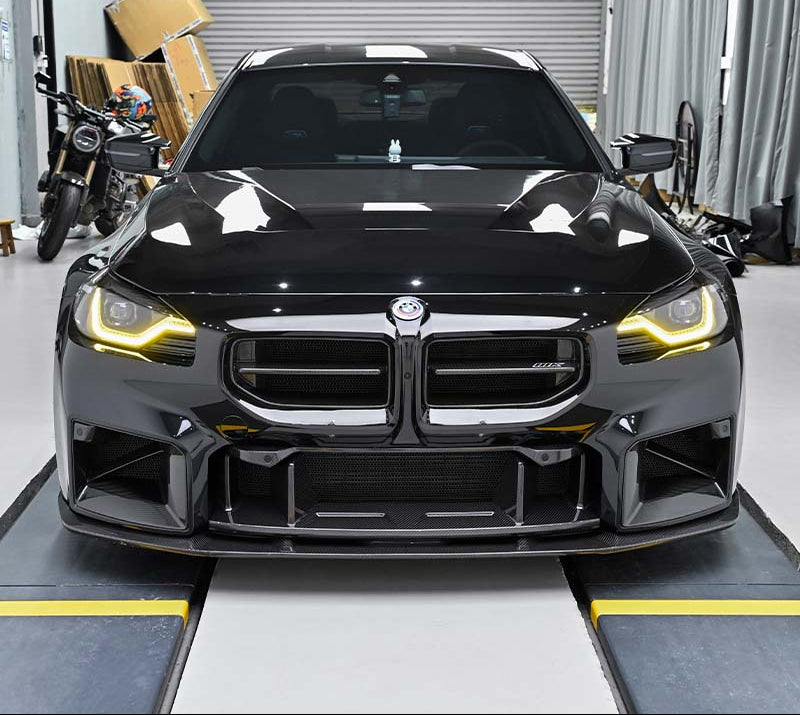 Carbon Fiber N Style Front Lower Grille For BMW G87 M2 2023+