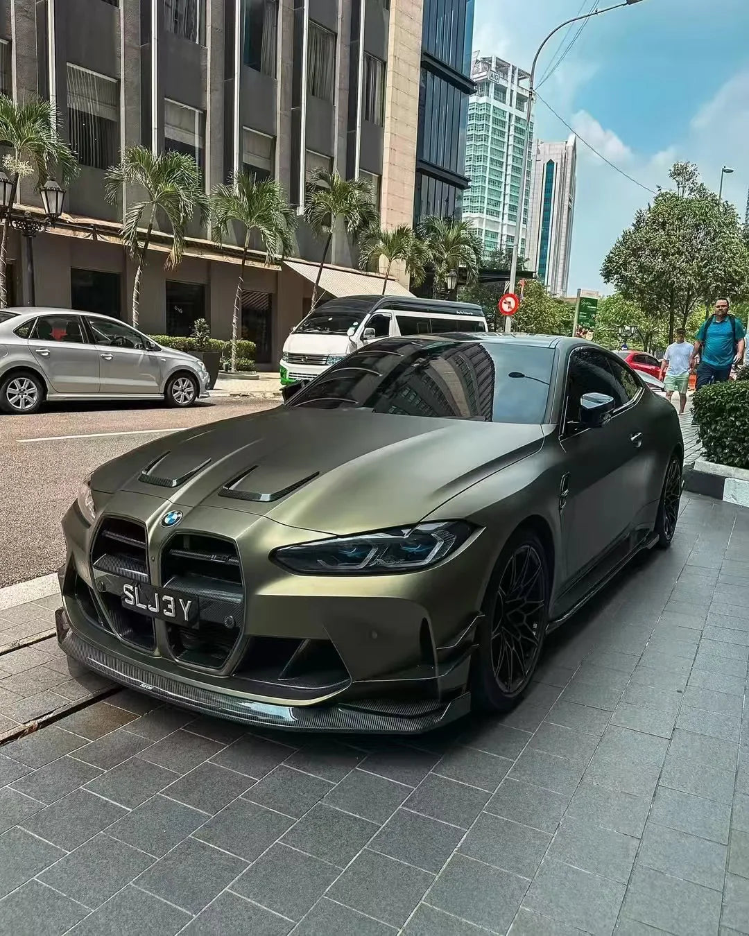 Carbon Fiber KB Front Splitter Lip - BMW G80 M3 / G82 & G83 M4