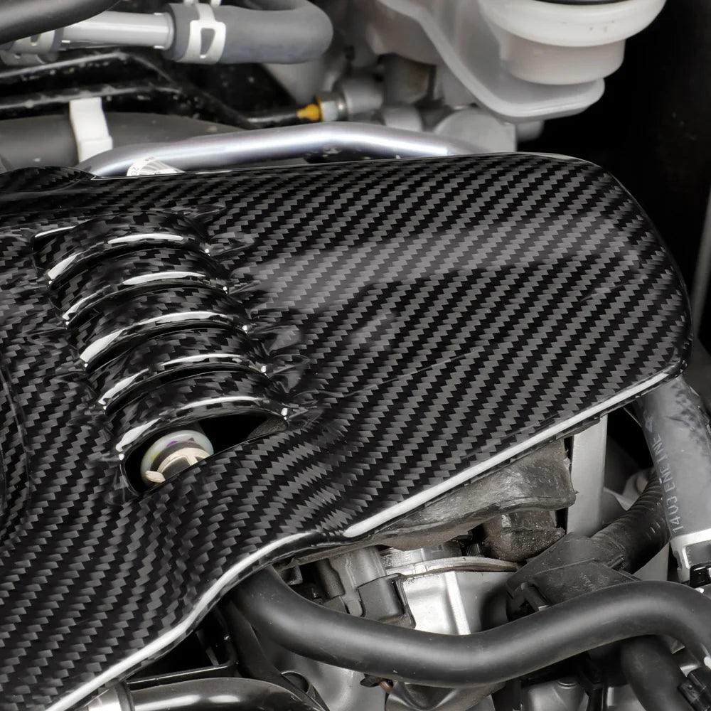 Carbon Fiber Engine Cover Replacement Fit for Civic Type R FL5 2023+