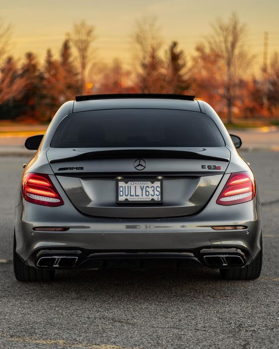Carbon Fiber Rear Spoiler - Mercedes W213 E63 sedan