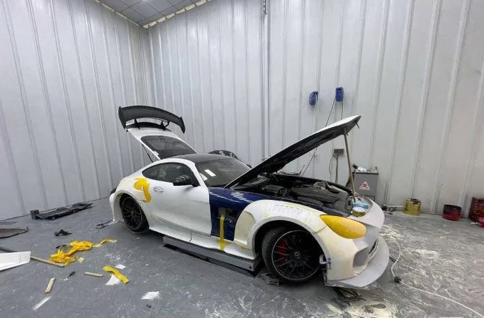 Mercedes AMG GT/GTS/GTC FRP/Carbon Fiber GT3 Wide Body Kit