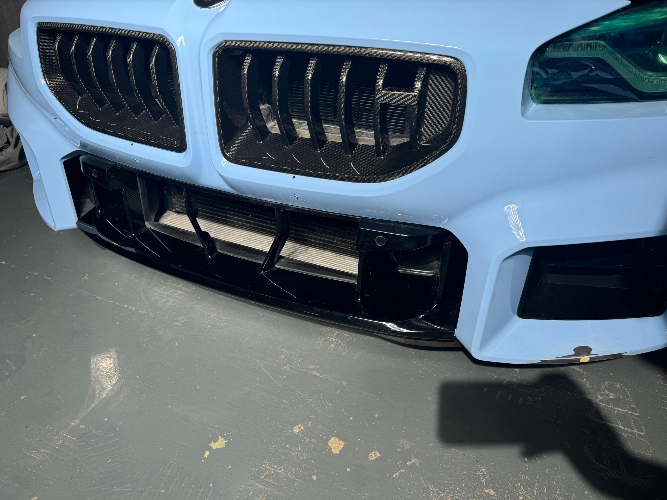 Prepreg Carbon Fiber AD Front Grille Replacement Set - BMW M2 G87
