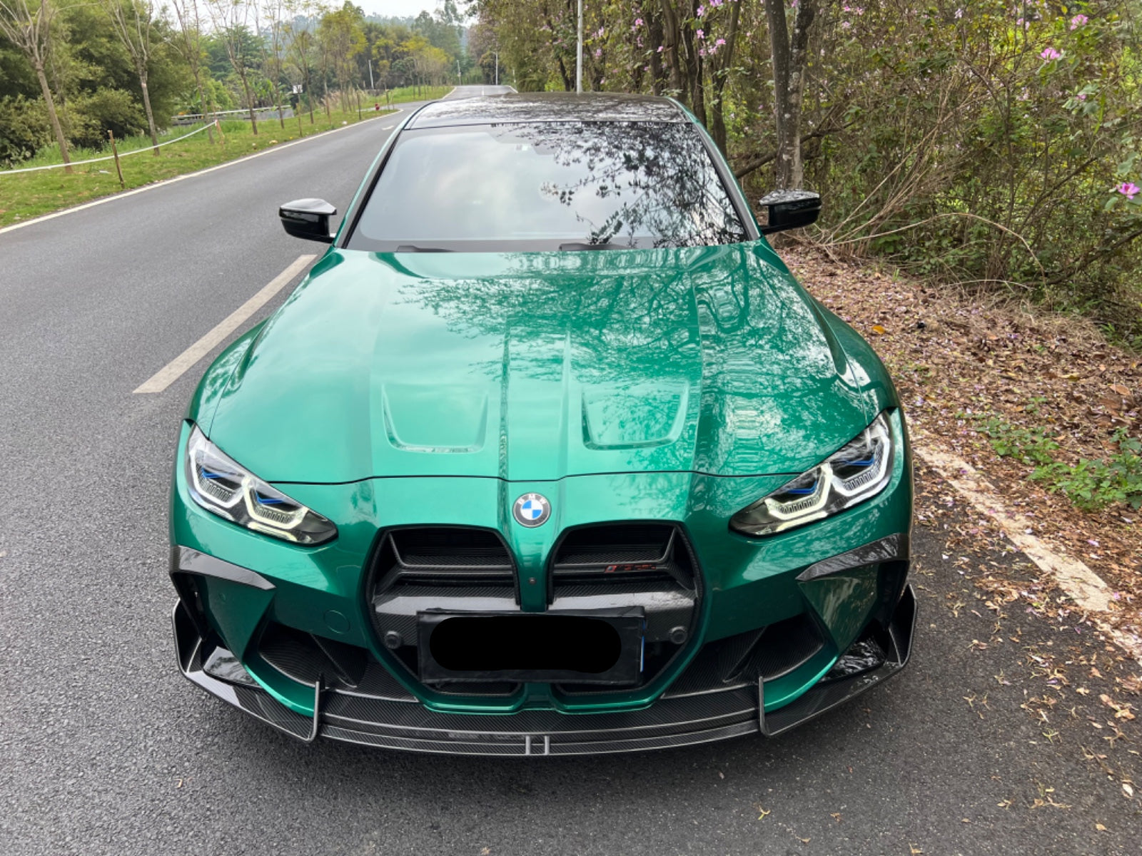 Prepreg Carbon Fiber AD style front lip -G80/G81/G82/G83 M3 M4