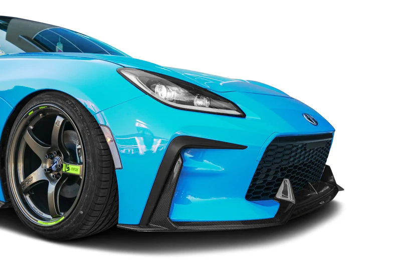 ADRO STYLE CARBON FIBER FRONT BUMPER LIP FOR TOYOTA GR86 2022