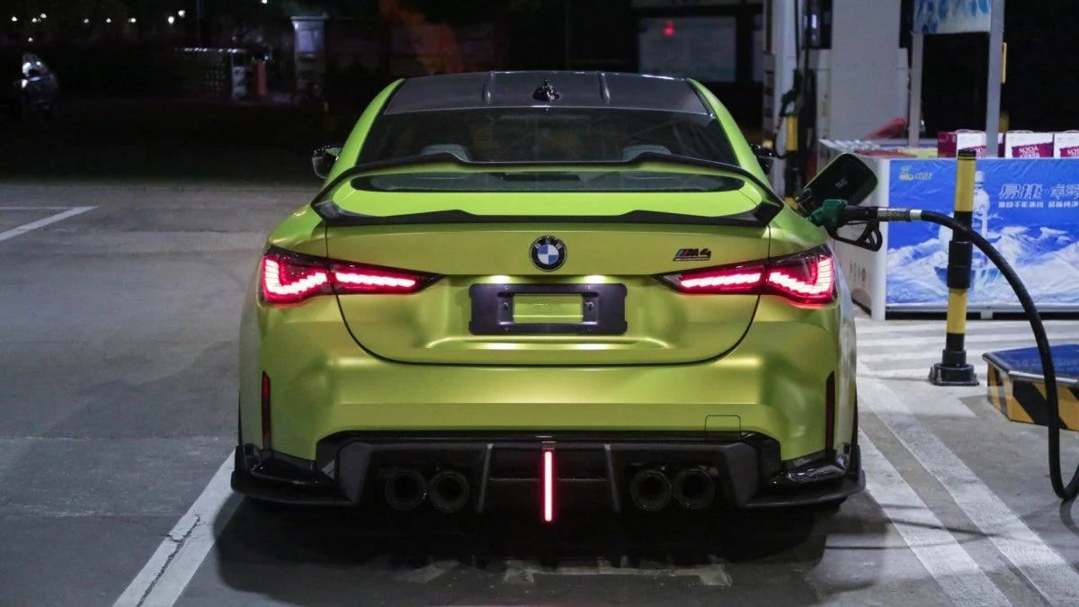 Carbon Fiber Rear Spoiler Wing - BMW BMW G82 M4 / G22 4 Series