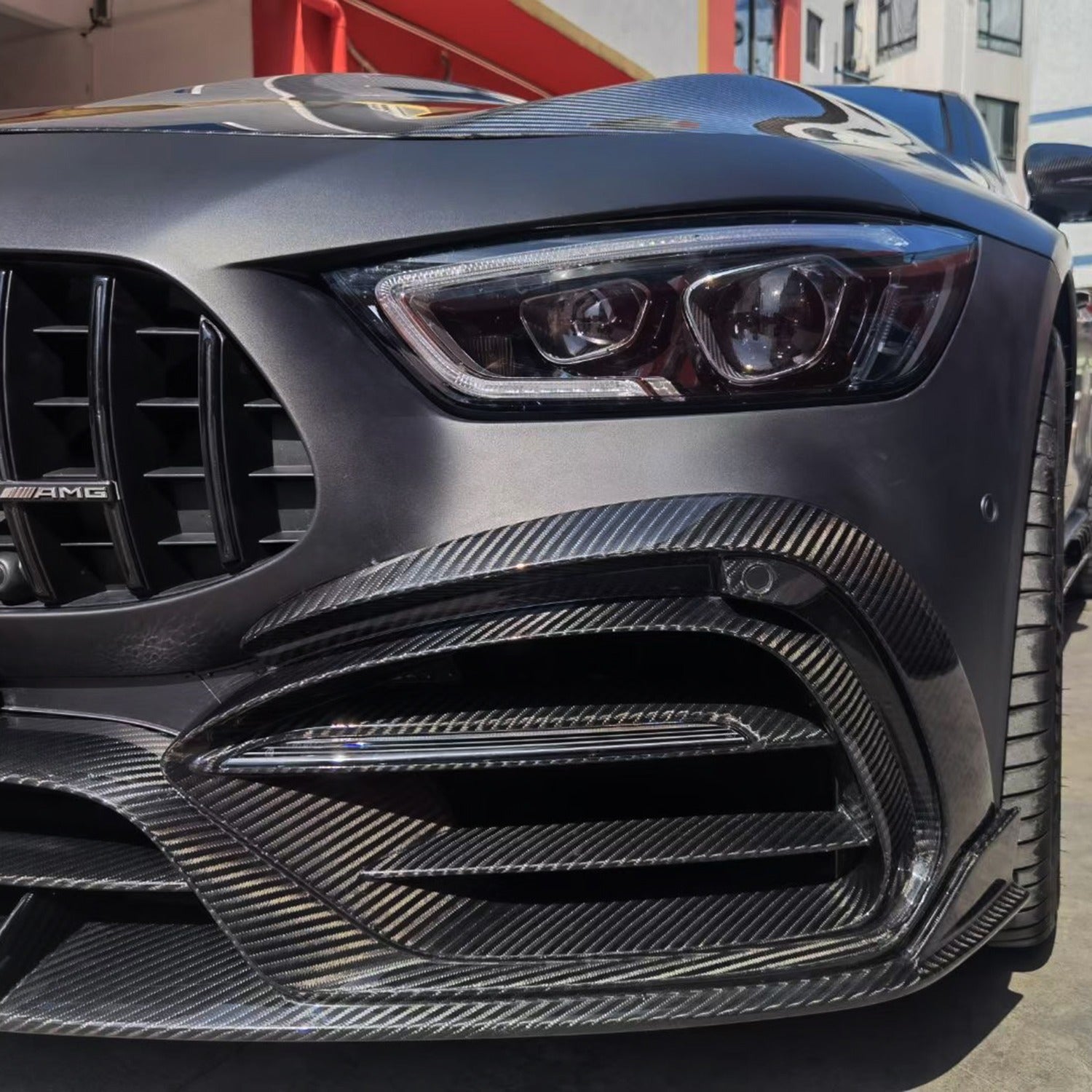 Carbon Fiber TC Style Aerodynamic BodyKit - Mercedes GT63