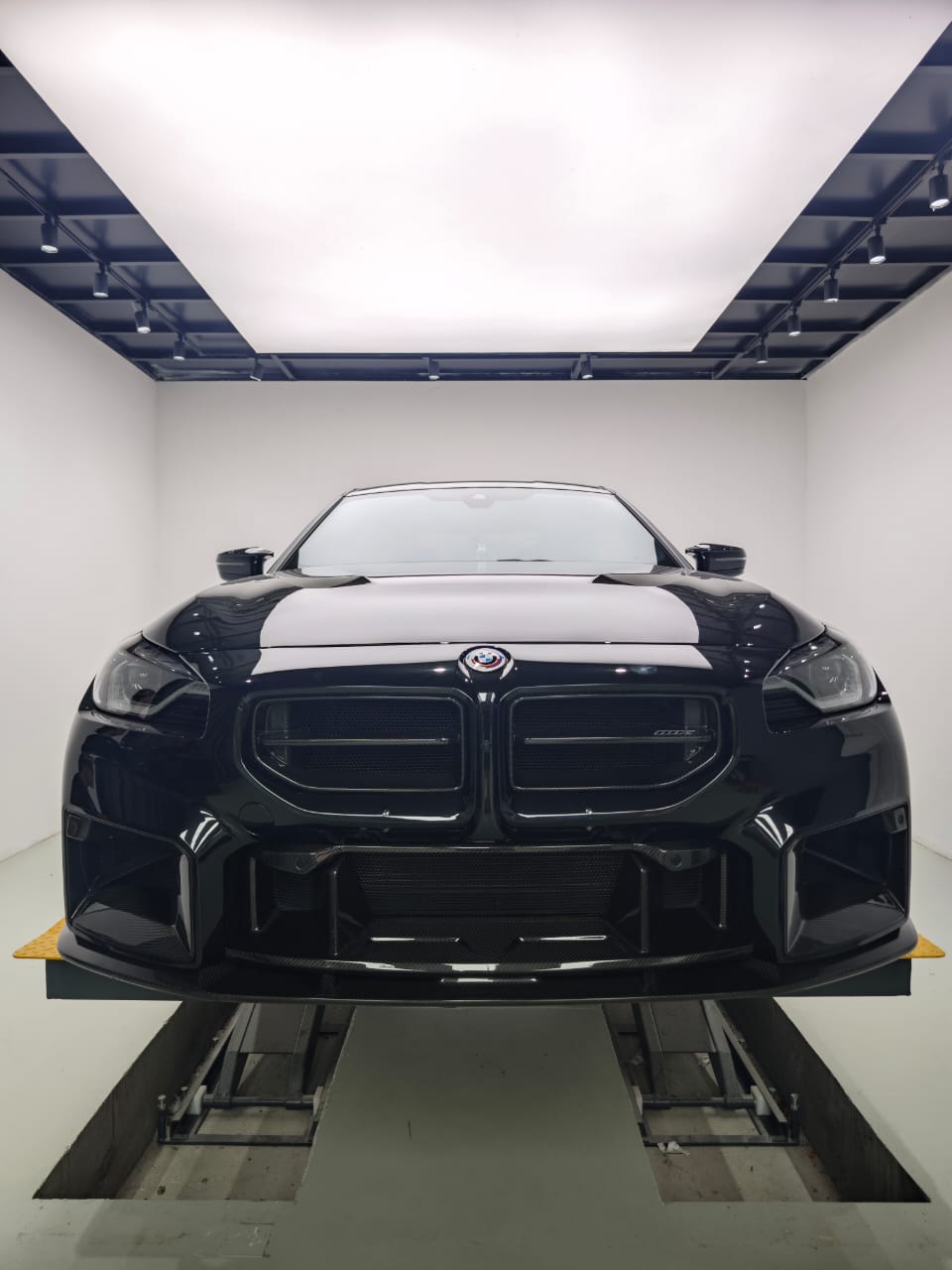 Carbon Fiber N Style Front Lower Grille For BMW G87 M2 2023+