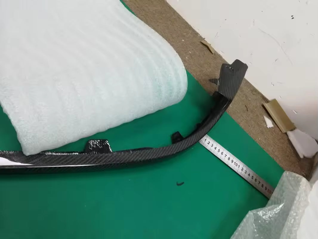 Carbon Fiber Front Bumper Lip Replacment - Porsche 991.2 Turbo + S (2016-2019)