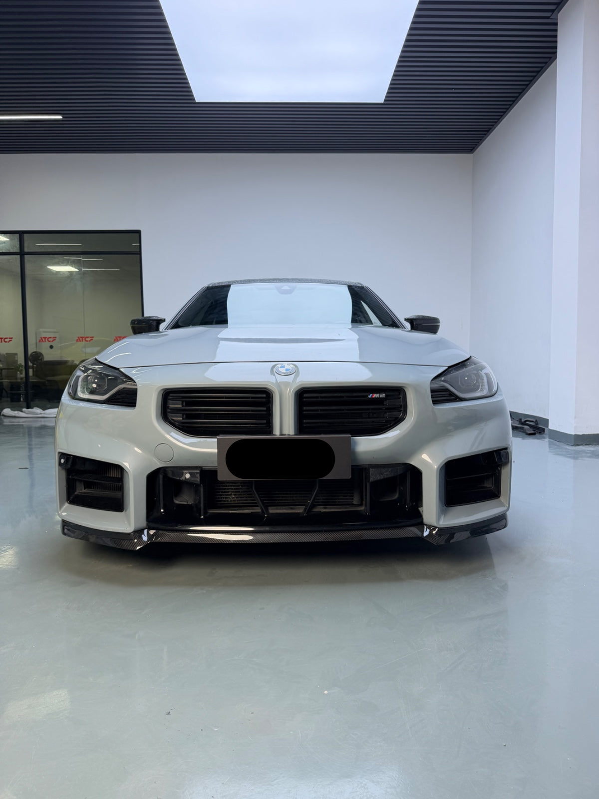 Carbon Fiber CS Style Front splitter lip - BMW G87 M2