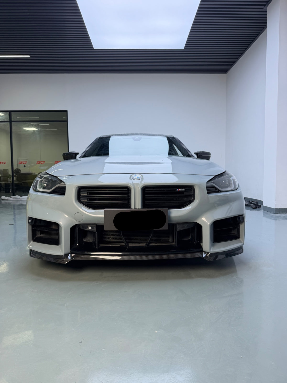 Carbon Fiber CS Style Front splitter lip - BMW G87 M2