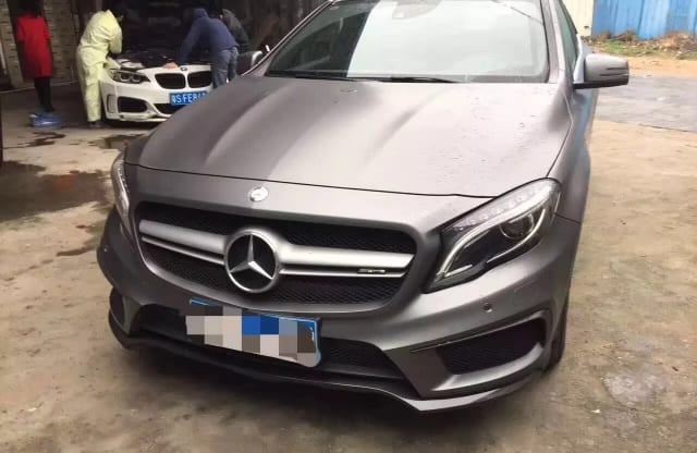 Carbon Fiber Performance Front Lip Splitter - Mercedes GLA