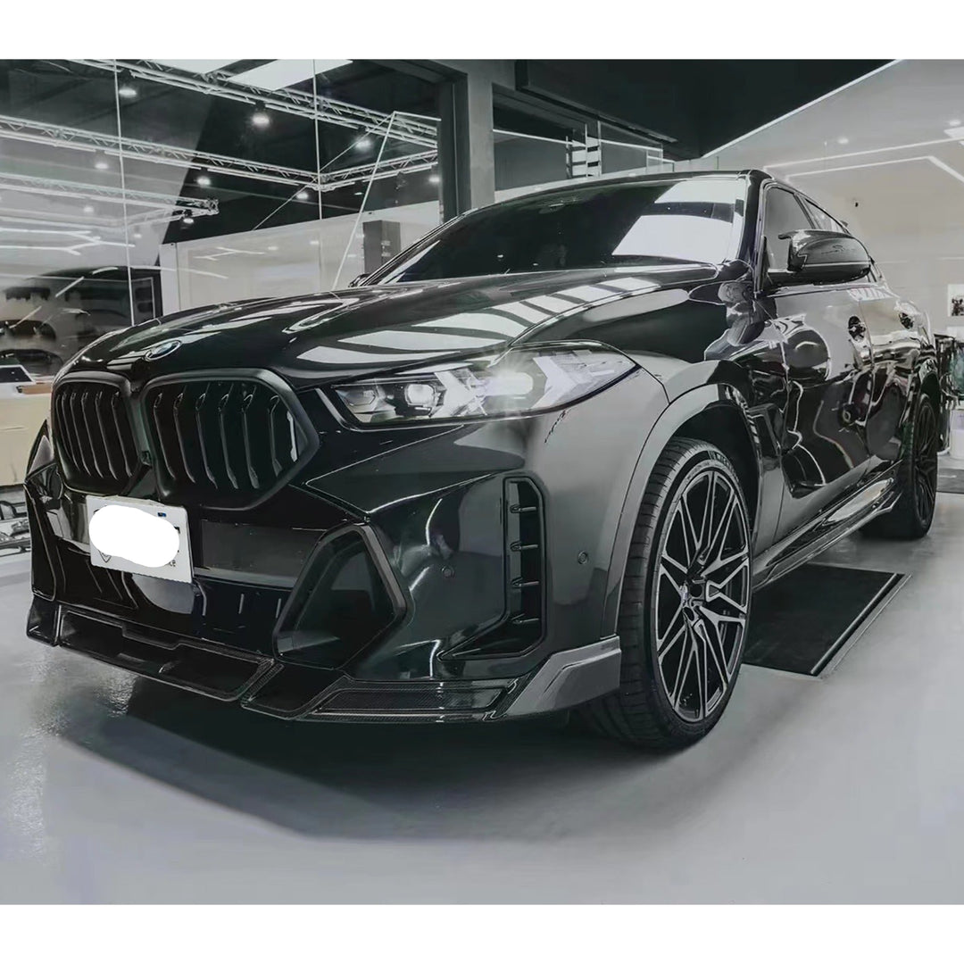 Carbon Fiber LD Aerodynamic full Body aero Kit - BMW X6 G06 LCI 2024+