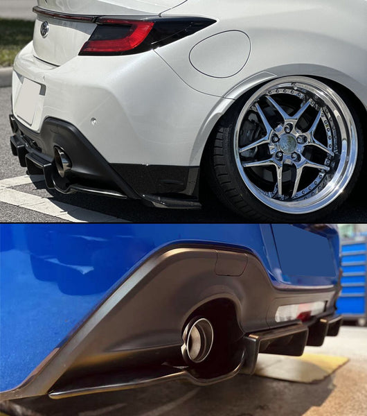 Polyurethane GT Style Rear Diffuser Extension- Toyota GR86 & Subaru BR ...