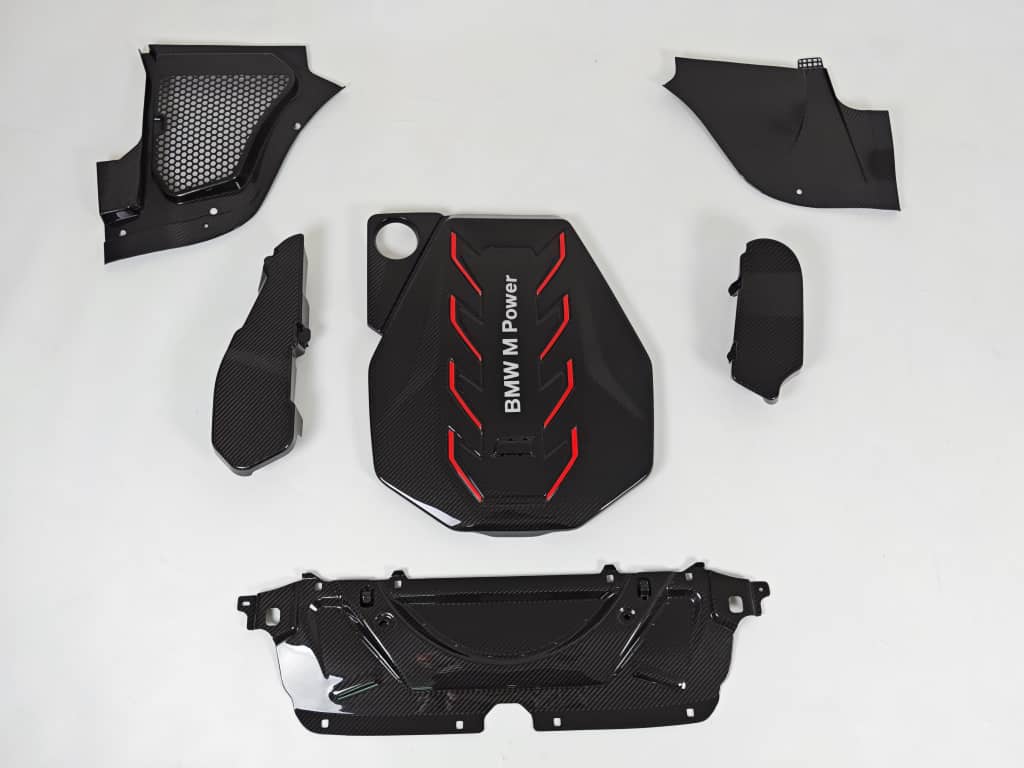 Carbon Fiber Engine Bay Cover Kit - BMW G90 M5