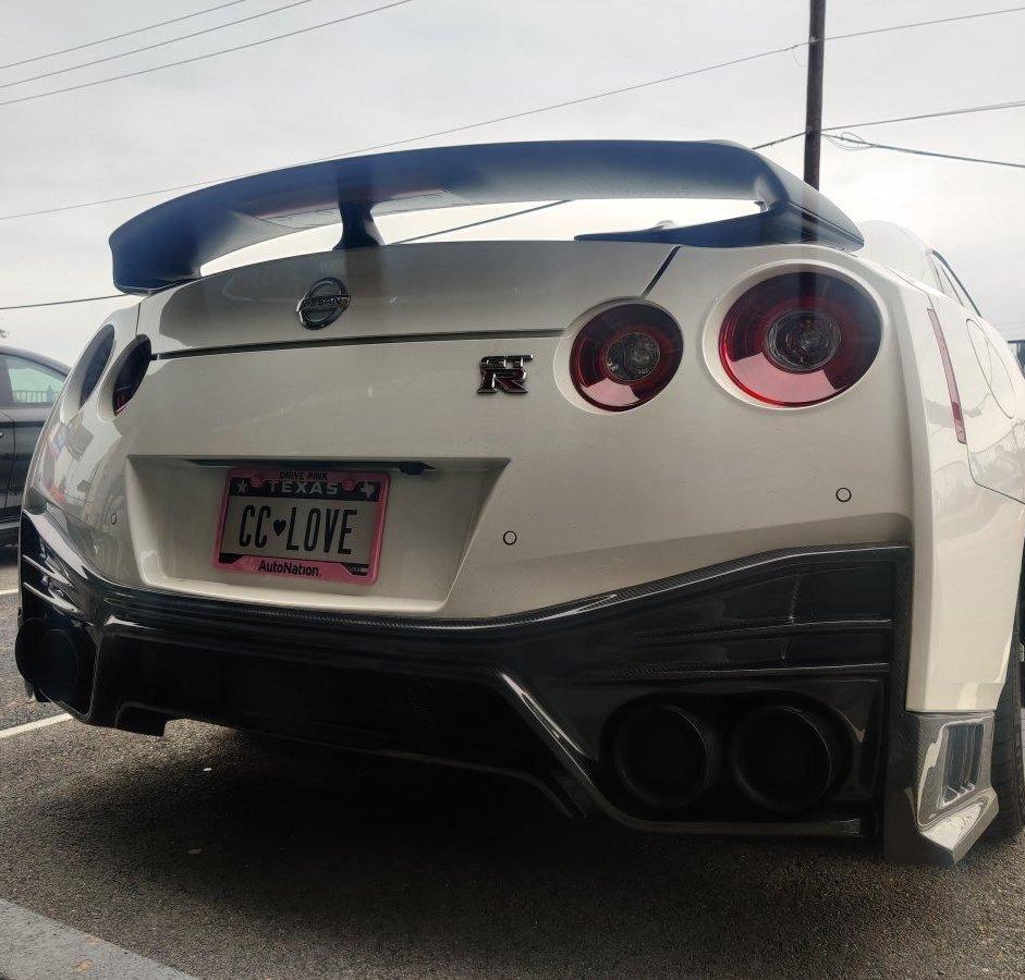 Carbon Fiber N-Style Rear Diffuser - Nissan GTR R35 Nismo