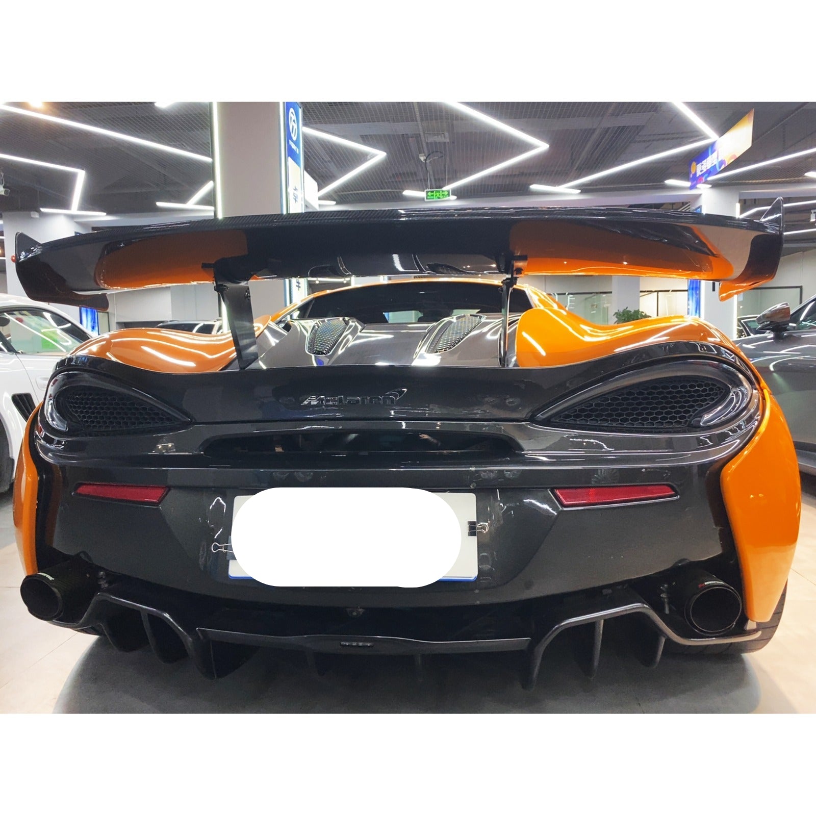 Carbon Fiber GT4 Wing - McLaren 570s