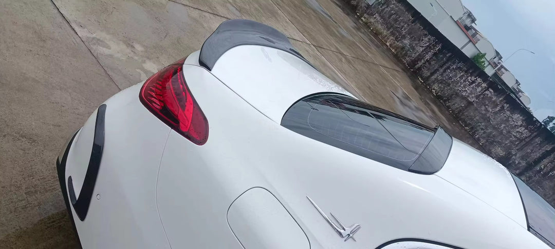Carbon Fiber Rear Trunk Spoiler V2- Mercedes Benz C Class W206 C63