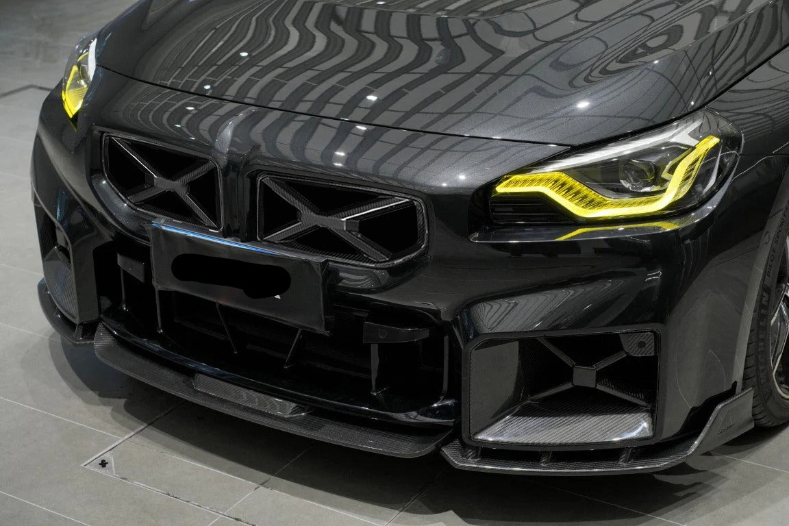 X Style Dry Carbon Fiber  Front Grille - BMW M2 G87