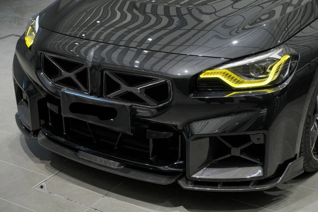 X Style Dry Carbon Fiber  Front Grille - BMW M2 G87