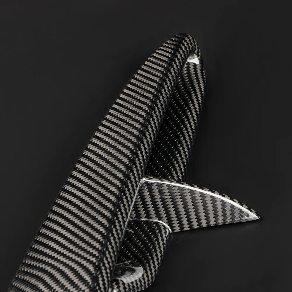 Carbon Fiber Front Bumper Vent Trim - Honda civic Type R FL5