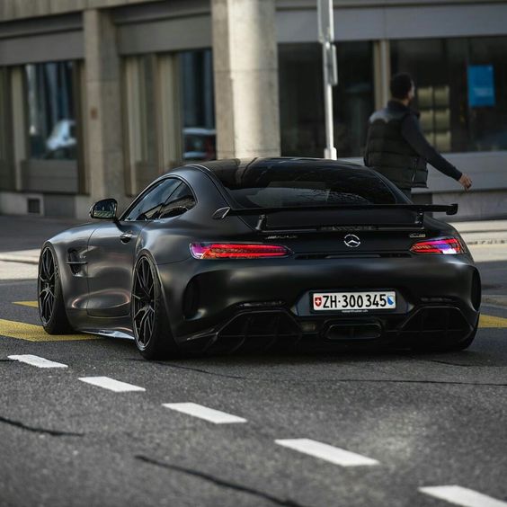 Carbon Fiber GTR Wing W/ Base Panel - Mercedes AMG GT/GTS/GTC/GTR